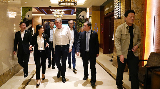 2019年10月20日，青城（豪生）国际酒店圆满完成卢森堡副首相兼交通和公共工程部大臣弗朗索瓦•鲍施访问团一行2