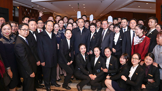 2019年12月24日至25日，青城（豪生）国际酒店圆满完成国务院总理李克强下榻并同日本首相安倍晋三会谈的保障任务。